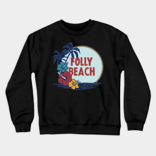 Folly Beach Decal Crewneck Sweatshirt